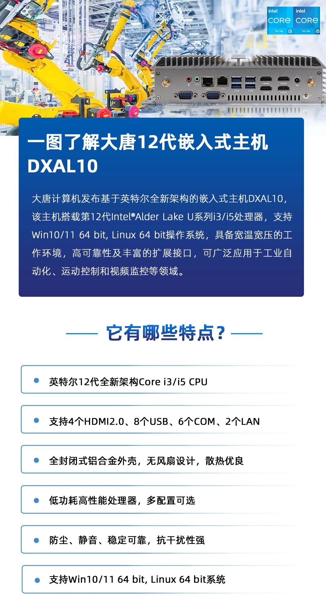 新品 | 乐鱼官方站页面登录入口第12代Alder Lake平台工控机，满足各应用需求
